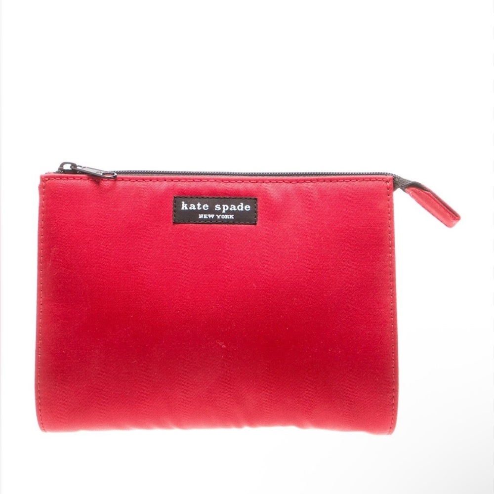 Kate Spade Vibrant Red Cosmetic Case
